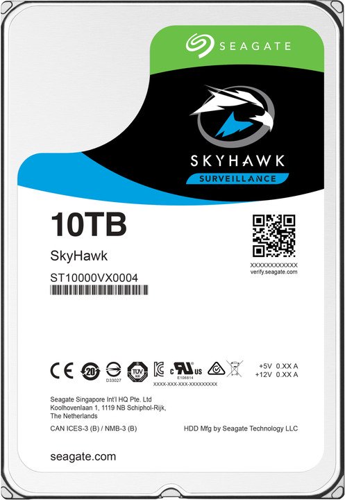 ST10000VX0004 Seagate SkyHawk, 3,5