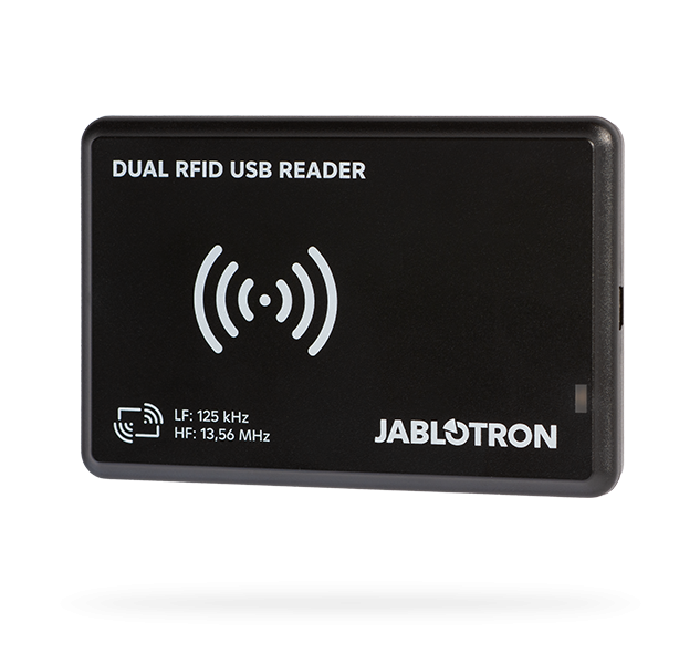 JA-191T Duální RFID USB stolní čtečka