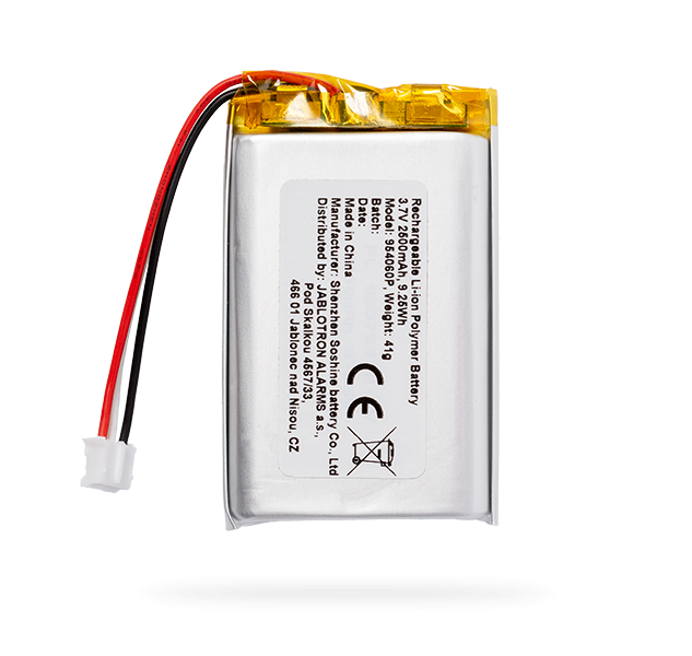 BAT-3V7-2500 Li-Polymer akumulátor 3,7 V / 2500 mAh