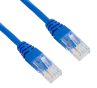 1045654 Patch kabel Cat5E, UTP - 1m, modrý