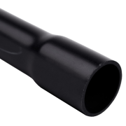 1520HF_FA Plastová trubka pevná 20mm - černá UV stabilní